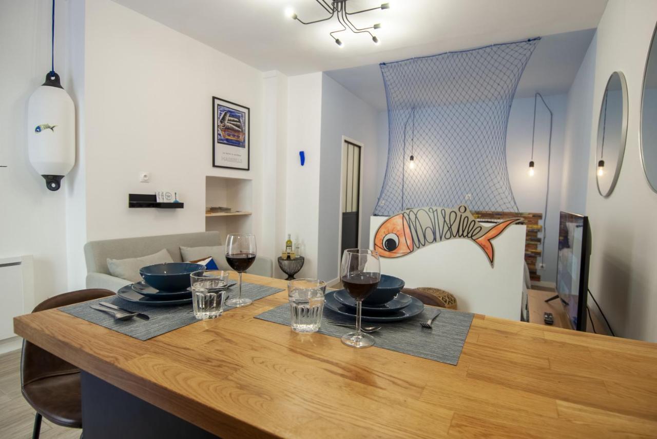 La Sardine Du Panier Appartement Marseilles Buitenkant foto